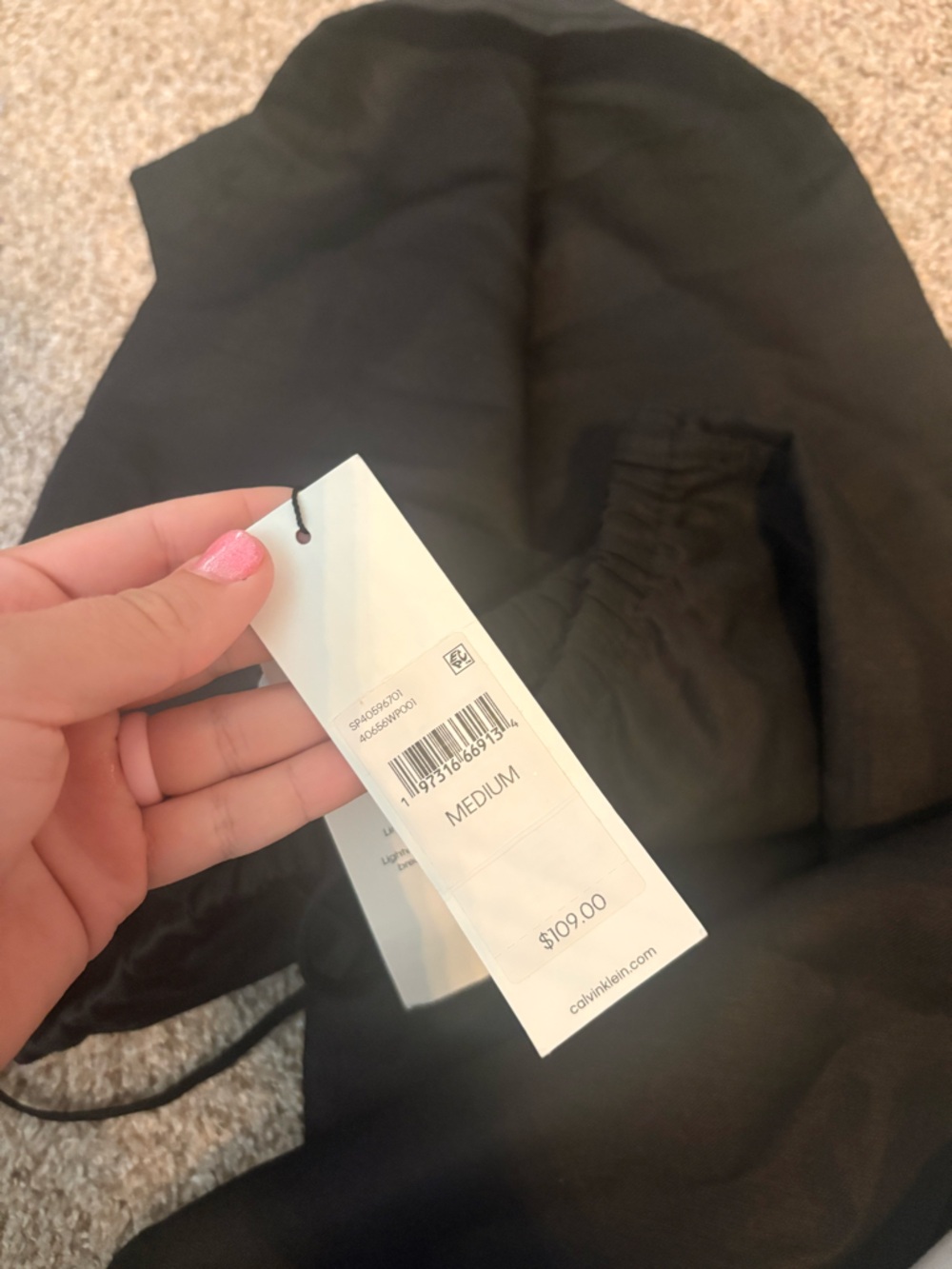 Black Wide-Leg Women's Pants - Unbranded